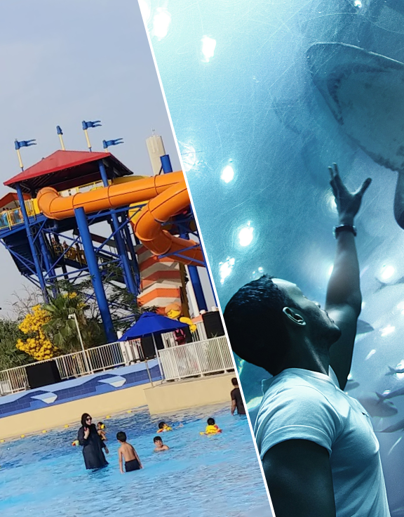 LEGOLAND® Water Park + Dubai Aquarium and Underwater Zoo - Combo Tickets