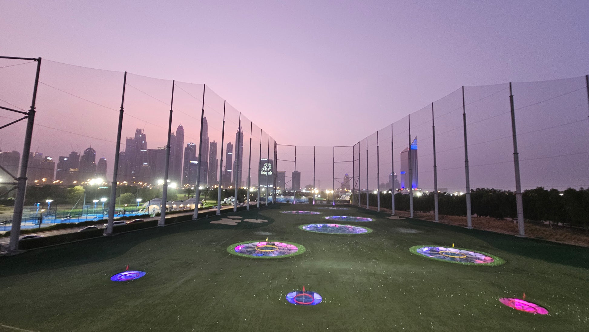 top golf UAE entrance