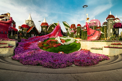 Dubai Miracle Garden Inside View