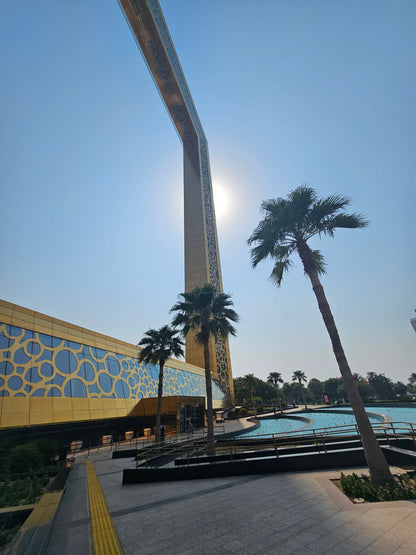 Dubai frame view