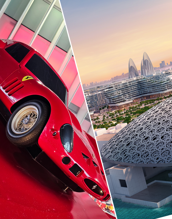 Ferrari World & Louvre Abu Dhabi