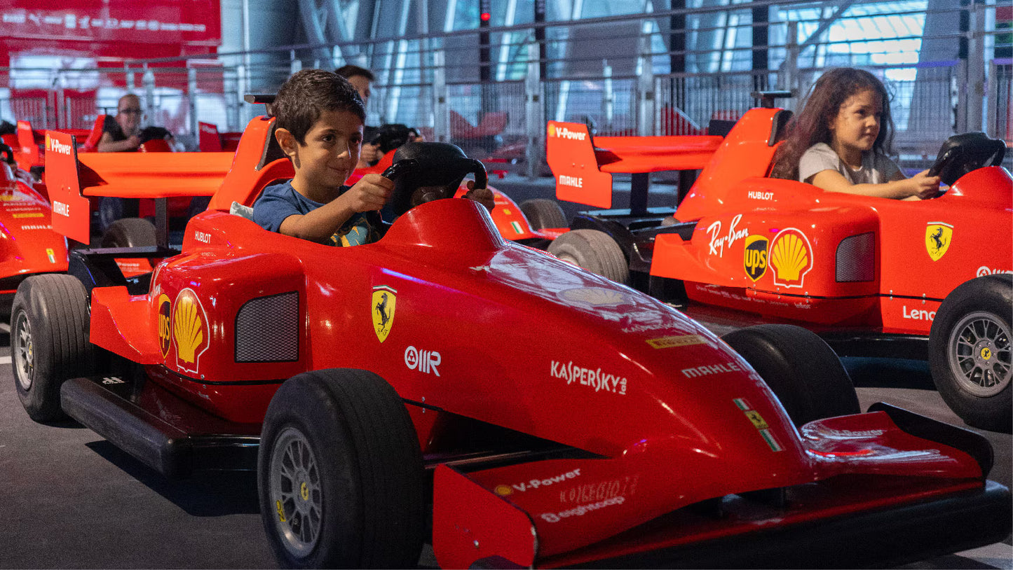 Ferrari World Race Car Rides