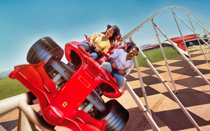 Ferrari World Roller Coaster Ride