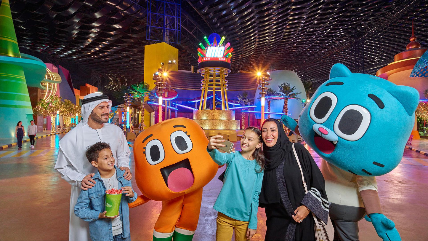 Combo : IMG Worlds of Adventure + Free Dubai Miracle Garden Tickets