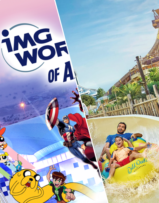 IMG Worlds & Wild Wadi Waterpark combo