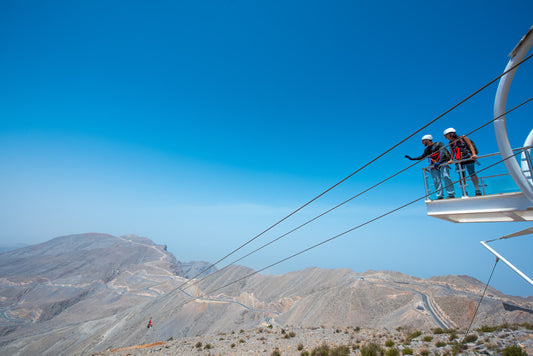 Jebel jais flight zipline