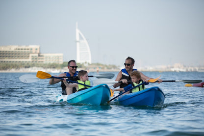 Kayaking Dubai with Family