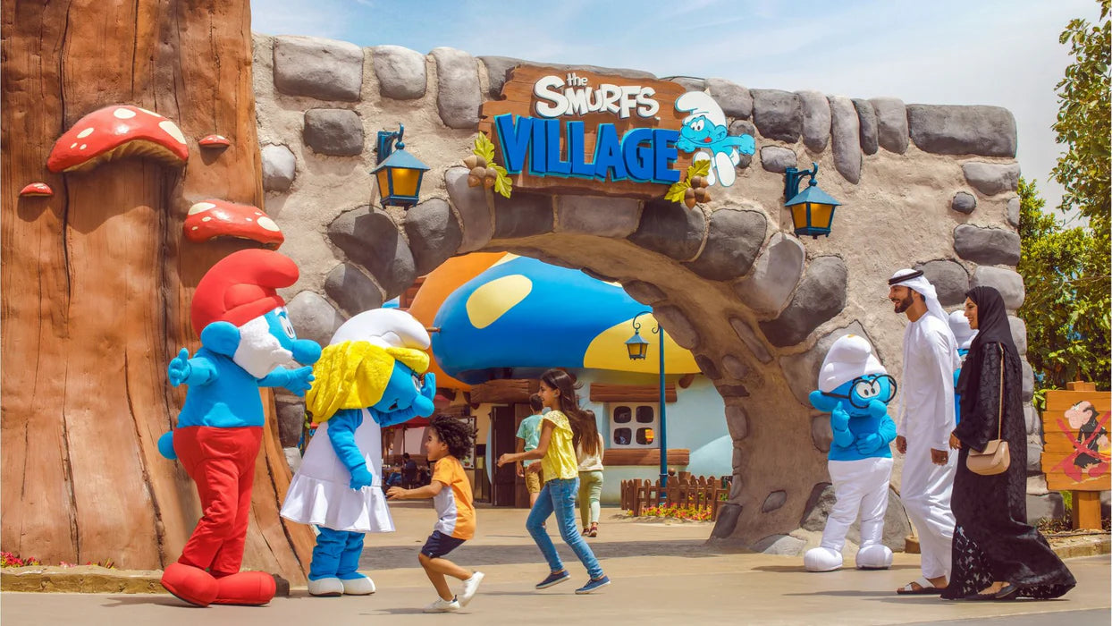 Motiongate_dubai_smurfs_village