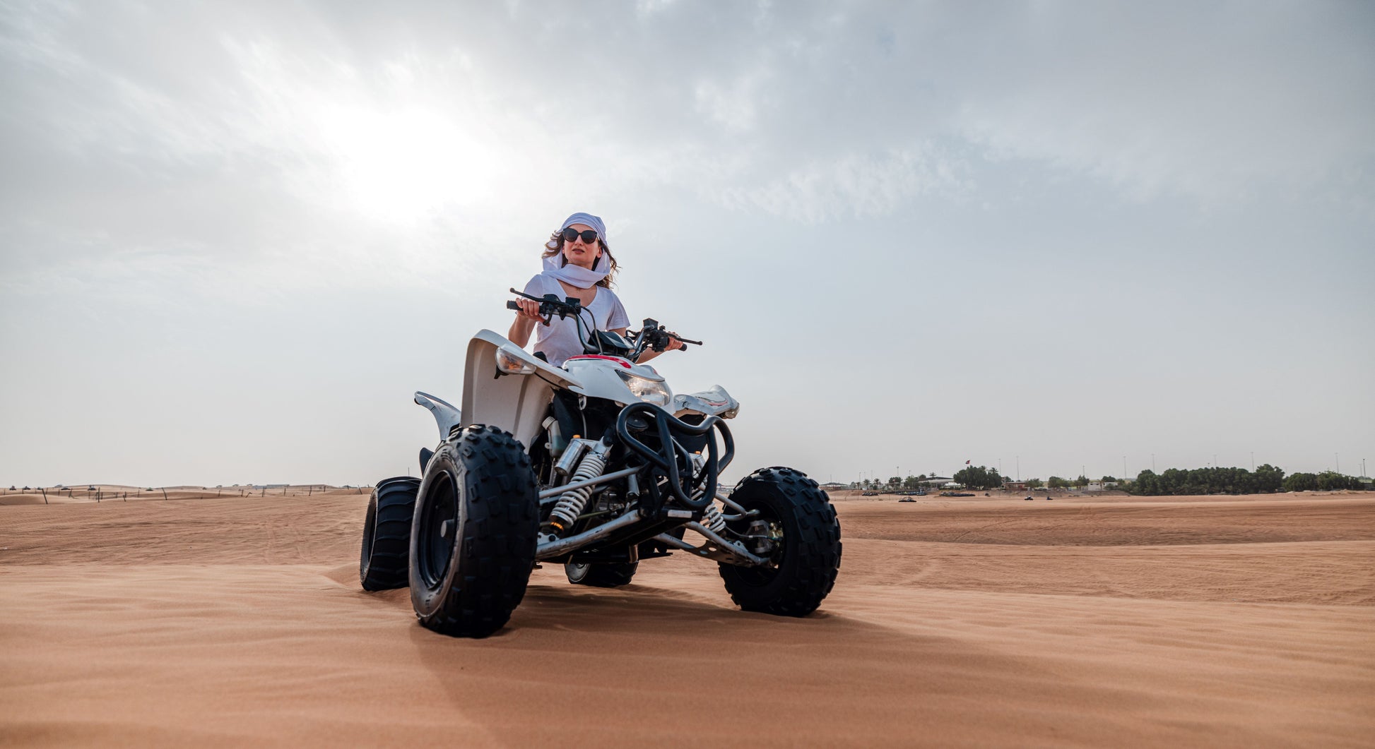 Quad biking experience -Desert Safari