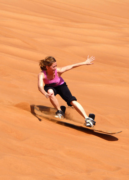 Sandboarding desert Safari