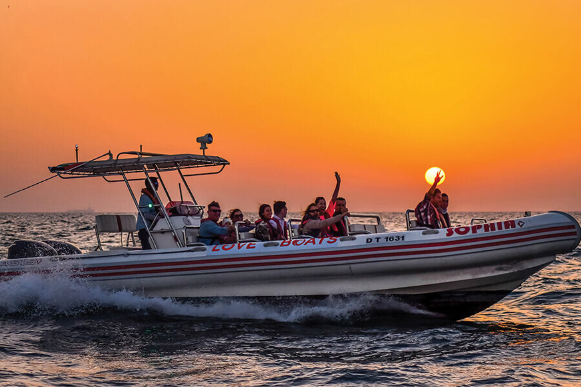 Sunset View- Love Boats Dubai