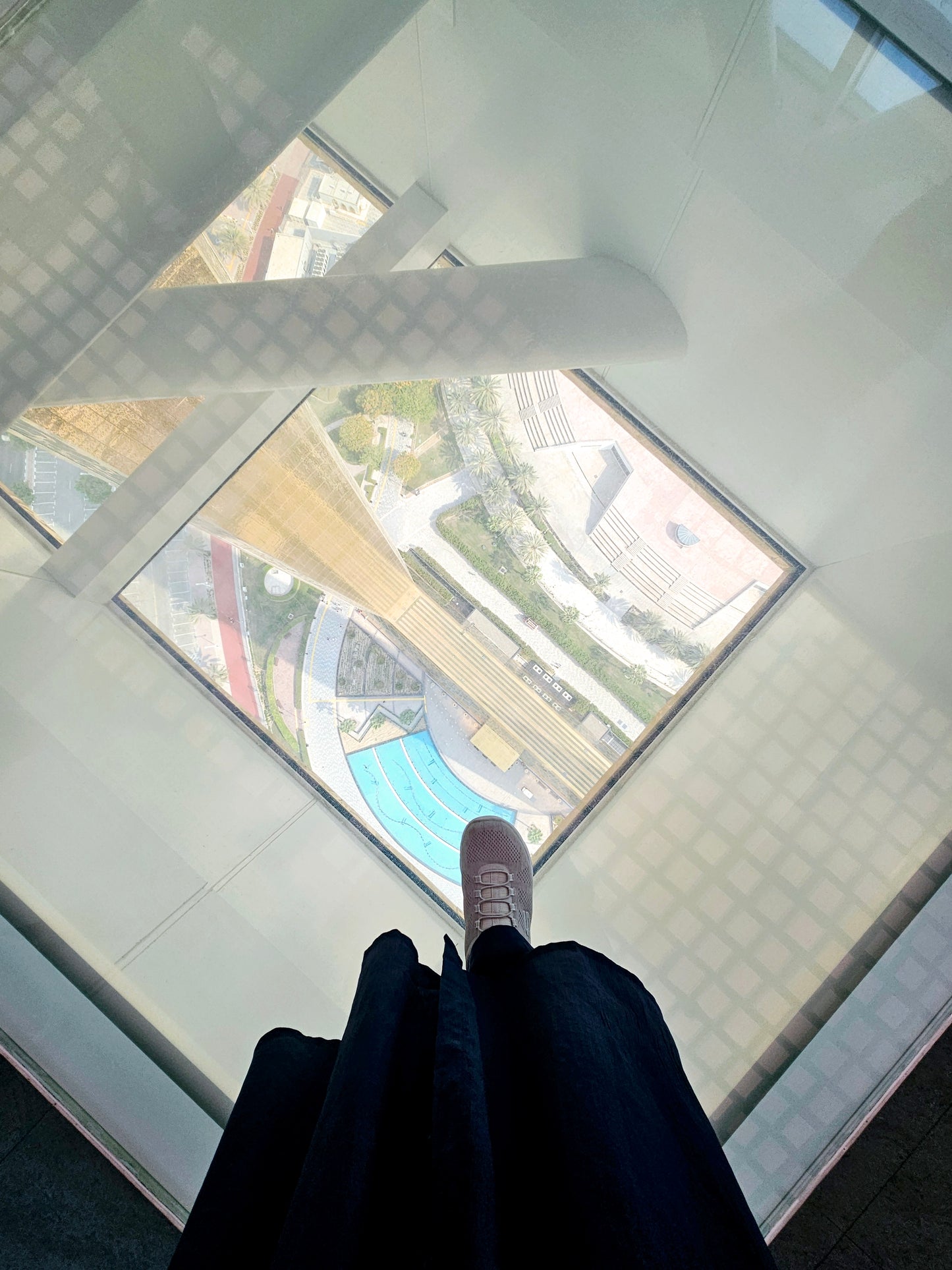 Dubai frame inside view