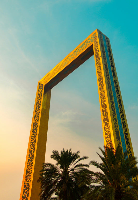 Dubai frame building 